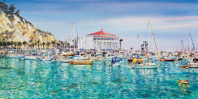 Catalina 4th of July. Click here to see enlargement. © Ruth Mayer Fine Art.