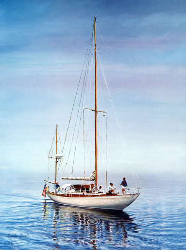 Catalina Crew. Click here to see enlargement. © Ruth Mayer Fine Art.