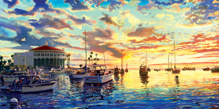 Catalina Gold. Click here to see enlargement. © Ruth Mayer Fine Art.