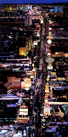 Las Vegas. Click here to see enlargement. © Ruth Mayer Fine Art.