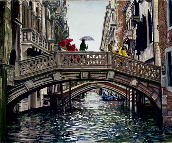 Pontes De Venezia. Click here to see enlargement. © Ruth Mayer Fine Art.
