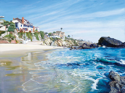 Woods Cove Two. Click here to see enlargement. © Ruth Mayer Fine Art.